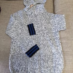 Zara gray boys sweater size 8- like new